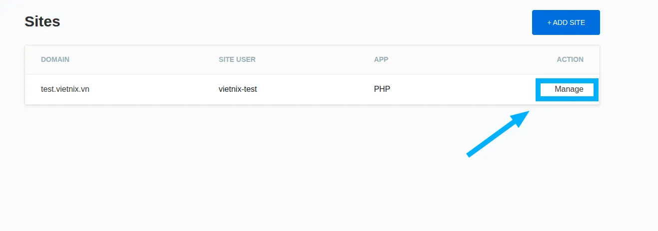 Quản lý trang web