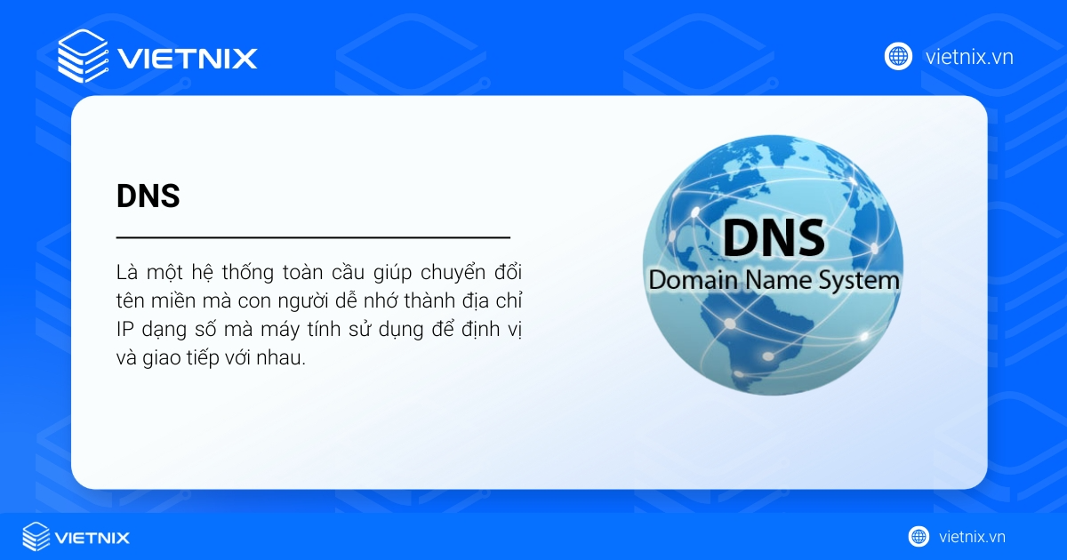 Định nghĩa DNS (Domain Name System)