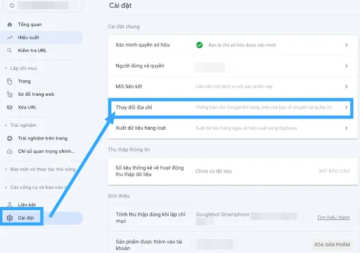 Redirect 301 từ tên miền cũ sang tên miền mới