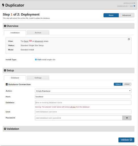 Clone dữ liệu website