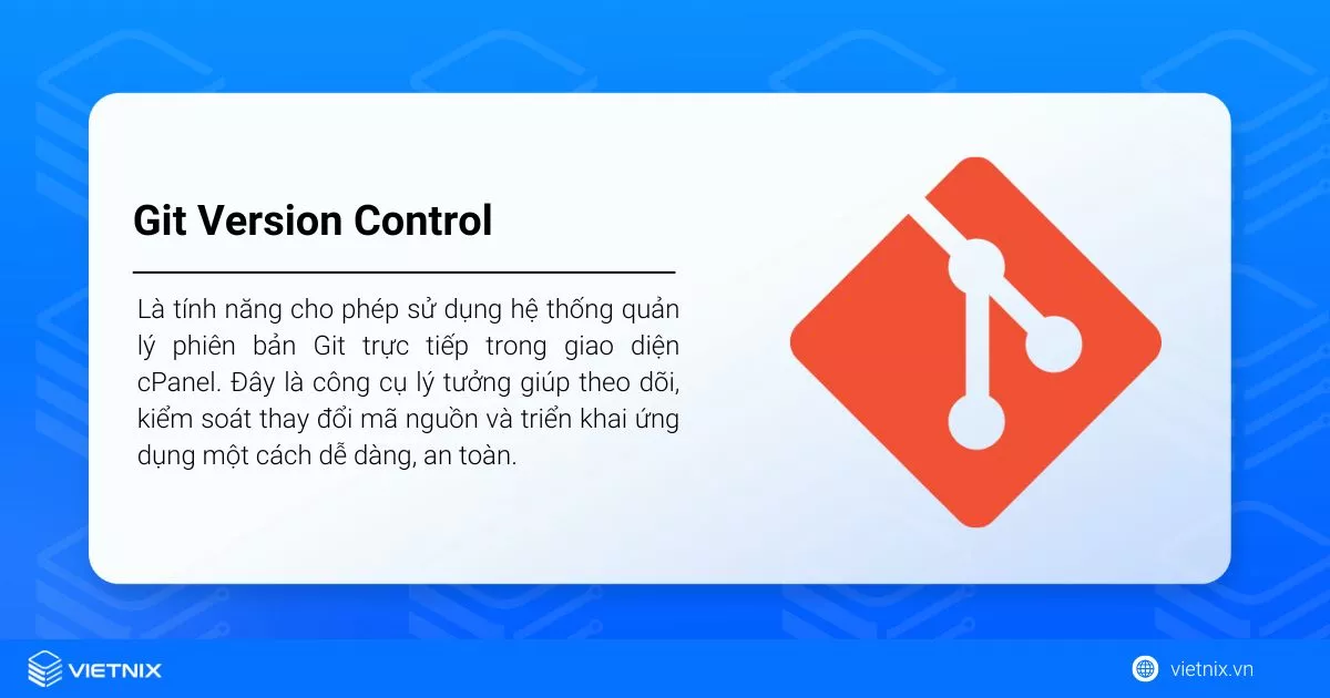 Git Version Control trên cPanel là gì? 
