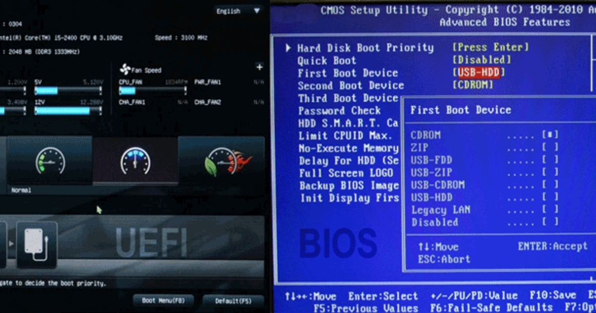 BIOS/UEFI