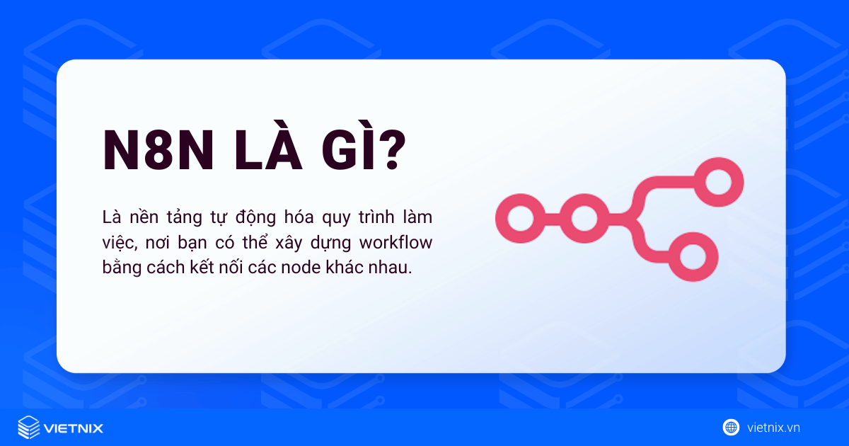 N8n là một công cụ tự động hóa quy trình làm việc mã nguồn mở