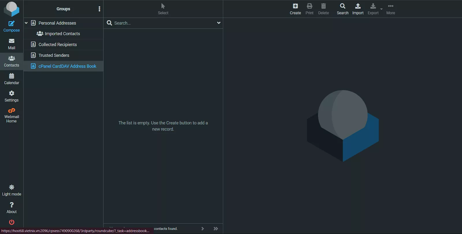 Danh bạ (Contacts) 