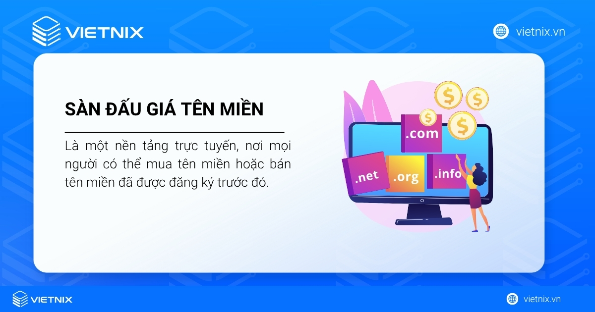 Sàn đấu giá tên miền: Quy tắc hoạt động và các sàn uy tín 35 Sàn đấu giá tên miền là một nền tảng trực tuyến