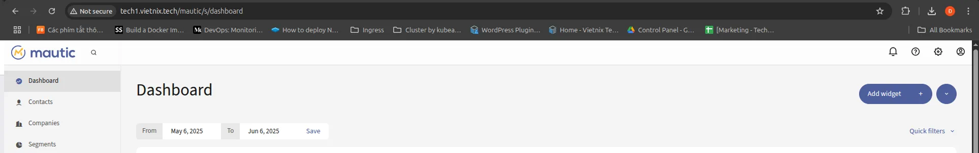 Hướng dẫn xử lý lỗi 403 khi truy cập Admin Mautic nhanh chóng 15 Cách xử lý lỗi 403 khi truy cập Admin Mautic