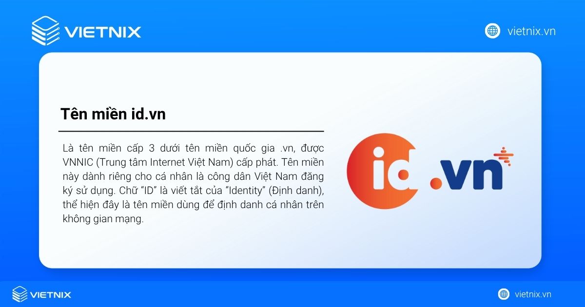 Tên miền .id.vn - Ưu thế vượt trội của tên miền quốc dân Việt Nam 19 ten mien id vn 1