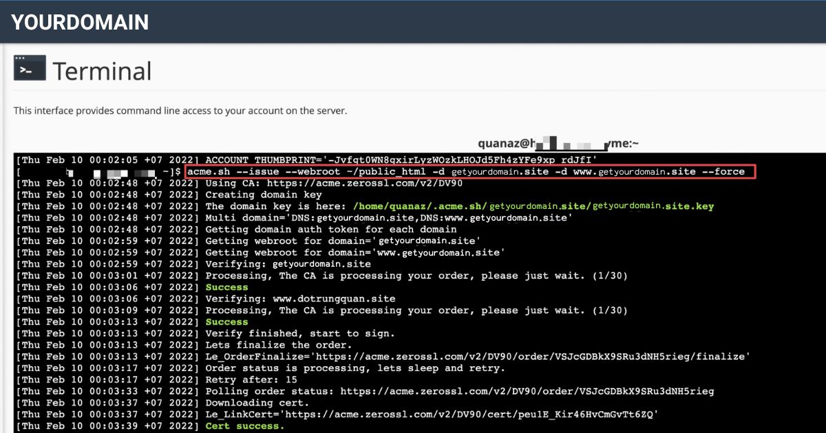 Zero SSL là gì? Có an toàn không? Cách lấy SSL miễn phí 56 zero ssl 14