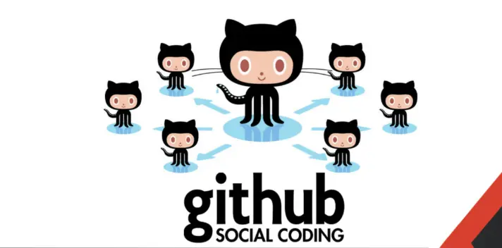 Tính năng social github