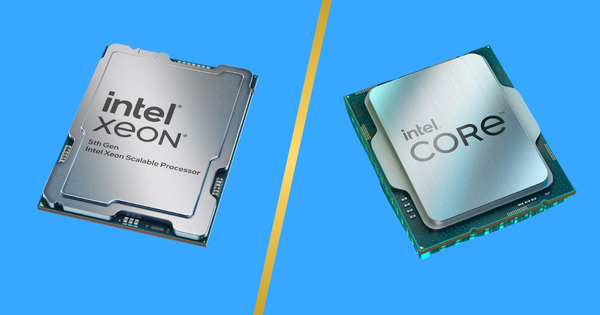 Chip Xeon là gì? So sánh Chip Xeon với Core i và các ứng dụng phổ biến 56 Việc lựa chọn giữa Intel Xeon và Intel Core i phụ thuộc chủ yếu vào mục đích sử dụng, yêu cầu công việc và ngân sách