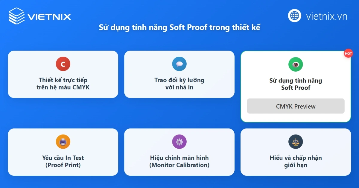 CMYK là gì? Phân biệt CMYK và RGB chuẩn nhất trong thiết kế 19 Dùng Soft Proof để mô phỏng màu CMYK khi in