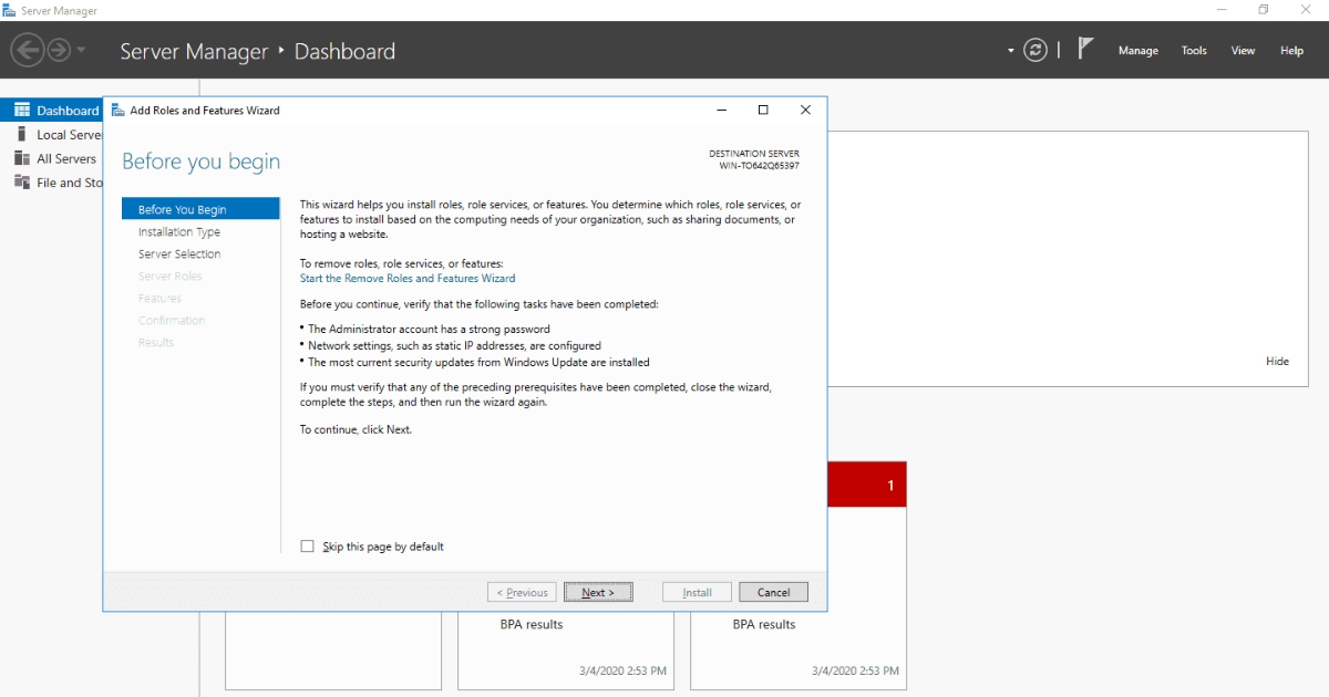 Domain Controller là gì? Chức năng, lợi ích và cách triển khai 54 Ở màn hình giới thiệu, nhấn Next để sang bước tiếp theo