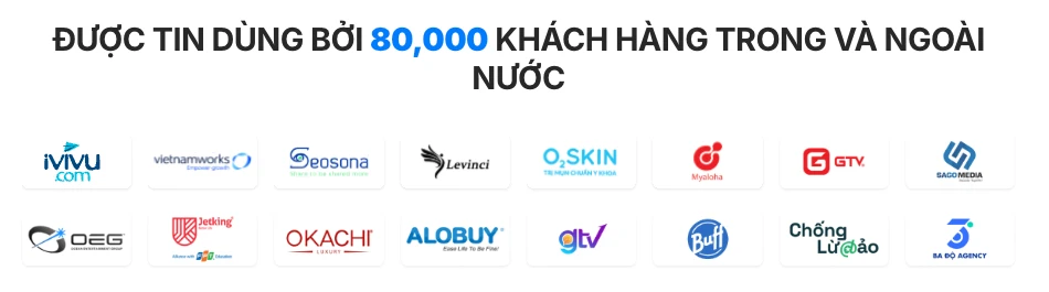 Cách viết trang giới thiệu cho website chuyên nghiệp và thu hút 29 Liệt kê đối tác đã sử dụng dịch vụ