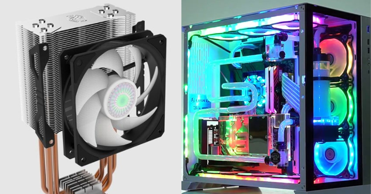 Heatsink là gì? Nên lựa chọn bộ tản nhiệt nào cho máy tính? 20 Việc lựa chọn giữa tản nhiệt khí và tản nhiệt nước phụ thuộc vào nhiều yếu tố của người dùng