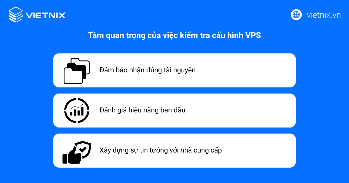 Cách kiểm tra cấu hình VPS Linux, Windows chi tiết 12 Tầm quan trọng của việc kiểm tra cấu hình VPS