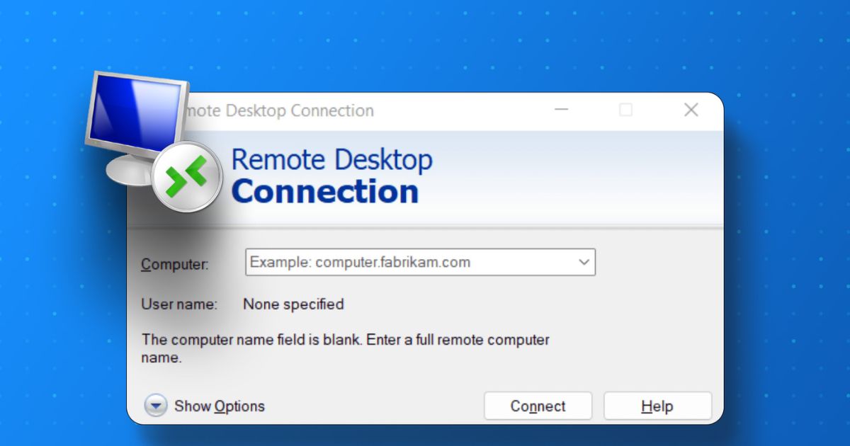 Reg VPS là gì? Hướng dẫn Reg VPS chi tiết từ A đến Z 23 Bạn hãy sử dụng ứng dụng Remote Desktop Connection có sẵn trên Windows