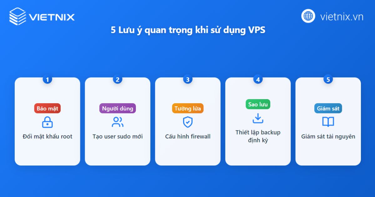 Reg VPS là gì? Hướng dẫn Reg VPS chi tiết từ A đến Z 24 Những lưu ý quan trọng khi sử dụng VPS mà bạn cần nắm