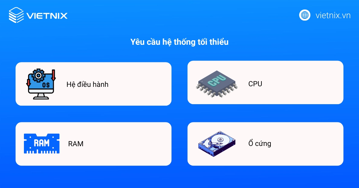 Hướng dẫn download và cài đặt SQL Server Management Studio chi tiết 24 Yêu cầu hệ thống tối thiểu
