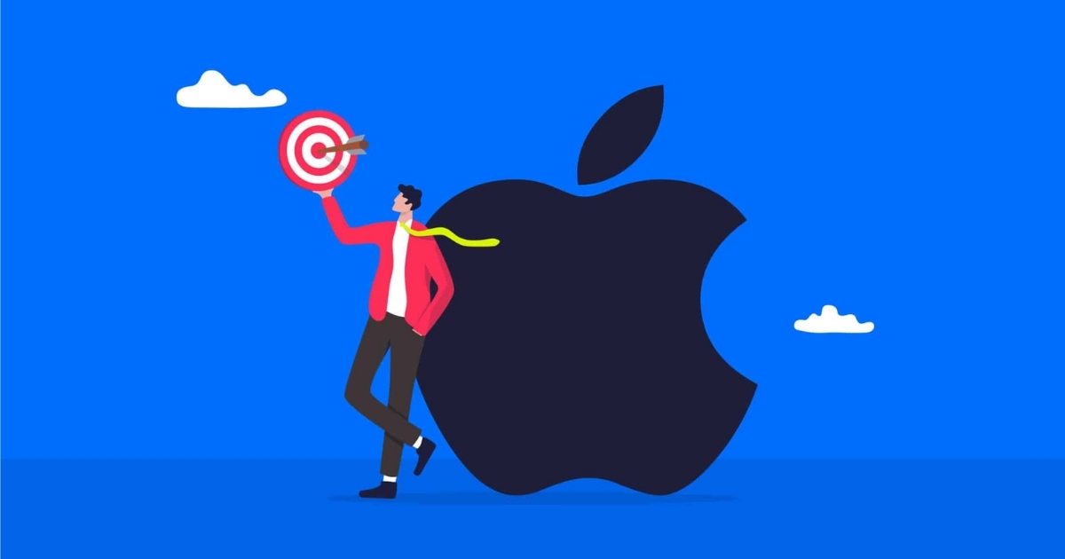 Apple có tên miền ngắn gọn, dễ nhớ, đồng nhất với tên thương hiệu (Nguồn: Internet)