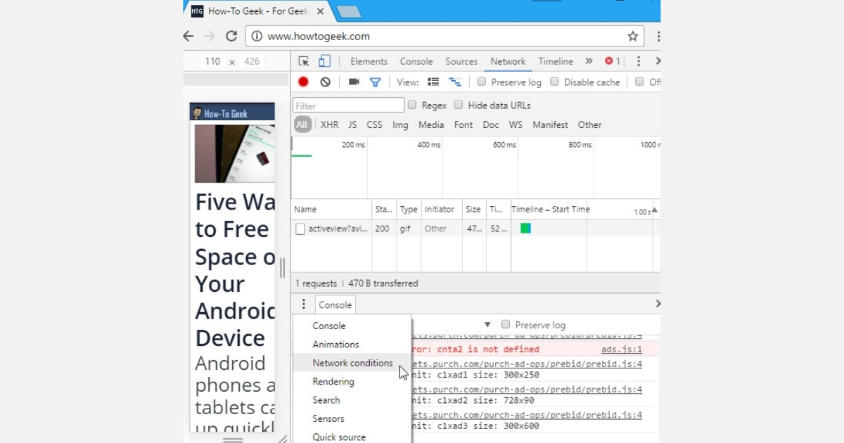 Một khu vực cài đặt mới sẽ hiện ra ở phía dưới. Hãy tìm đến mục User agent