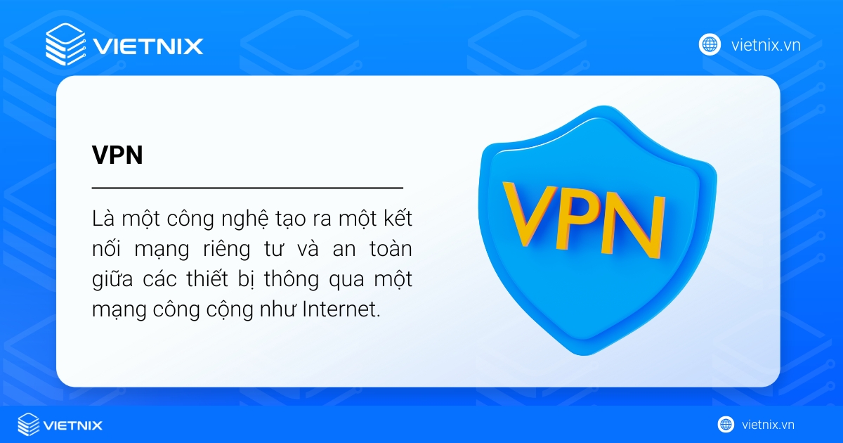 VPN là viết tắt của Virtual Private Network