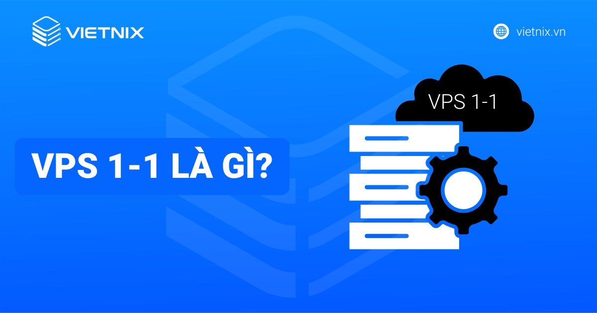 VPS 1-1 là gì? Các tiêu chí quan trọng khi lựa chọn vps 1-1