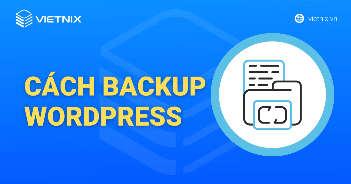 cách backup wordpress