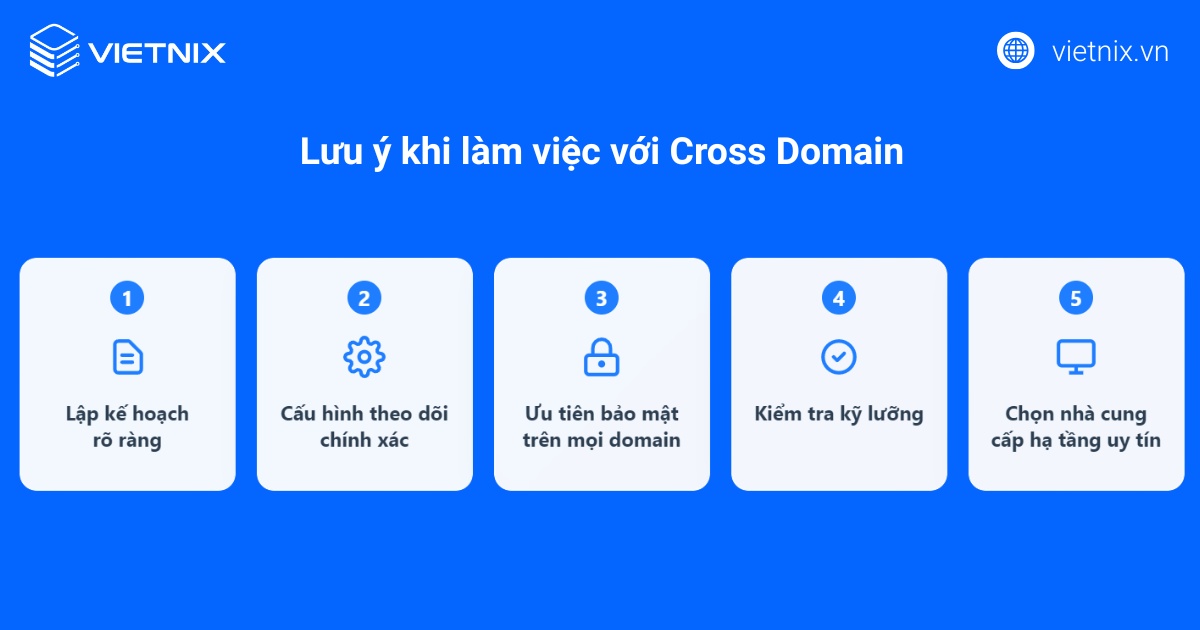 Lưu ý khi làm việc với Cross Domain