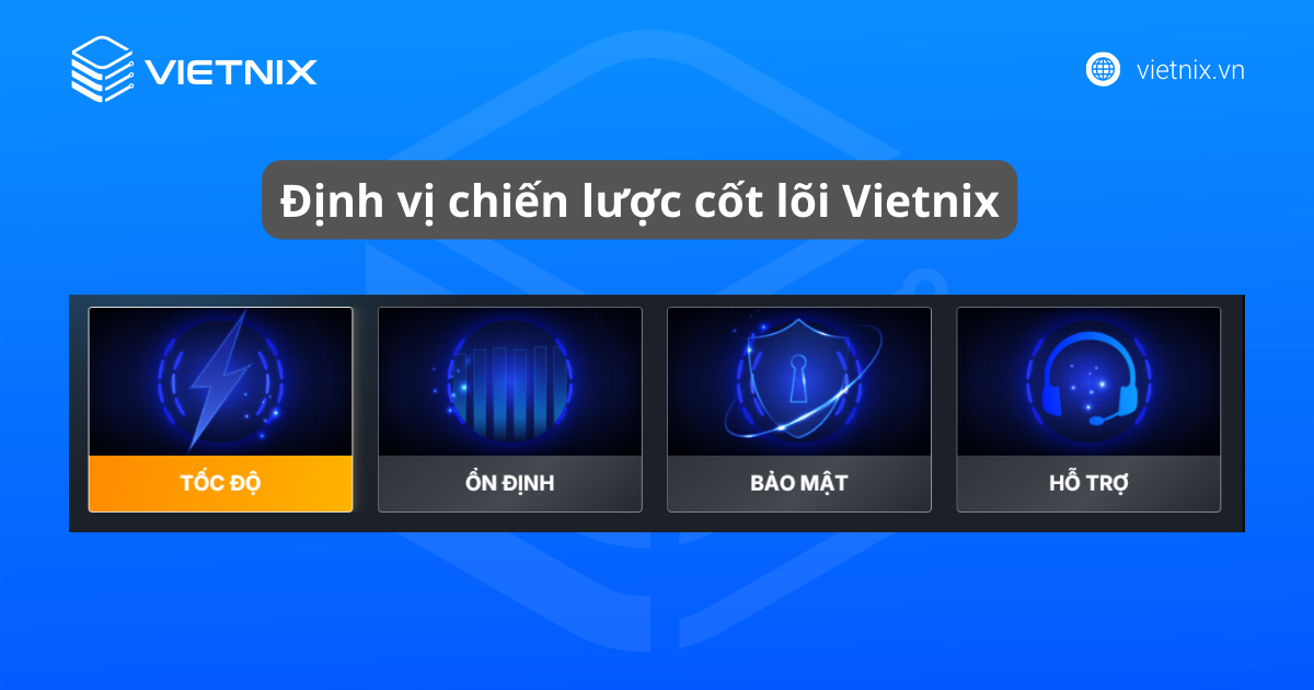 Vietnix Speed Optimizer: Giải pháp tăng tốc website toàn diện tích hợp phần cứng, hệ điều hành và AI 16 Định vị chiến lược cốt lõi rại Vietnix