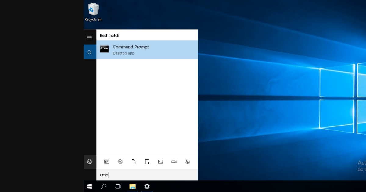Không vào được tên miền: Nguyên nhân, cách khắc phục chi tiết 19 Mở Command Prompt (CMD)