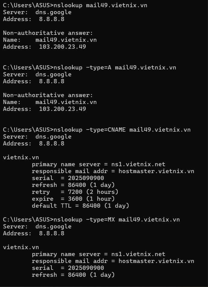 kiem tra dns cua ten mien 11