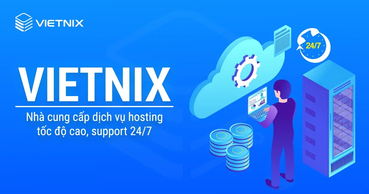 Vietnix - Nhà cung cấp giải pháp hosting dung lượng lớn