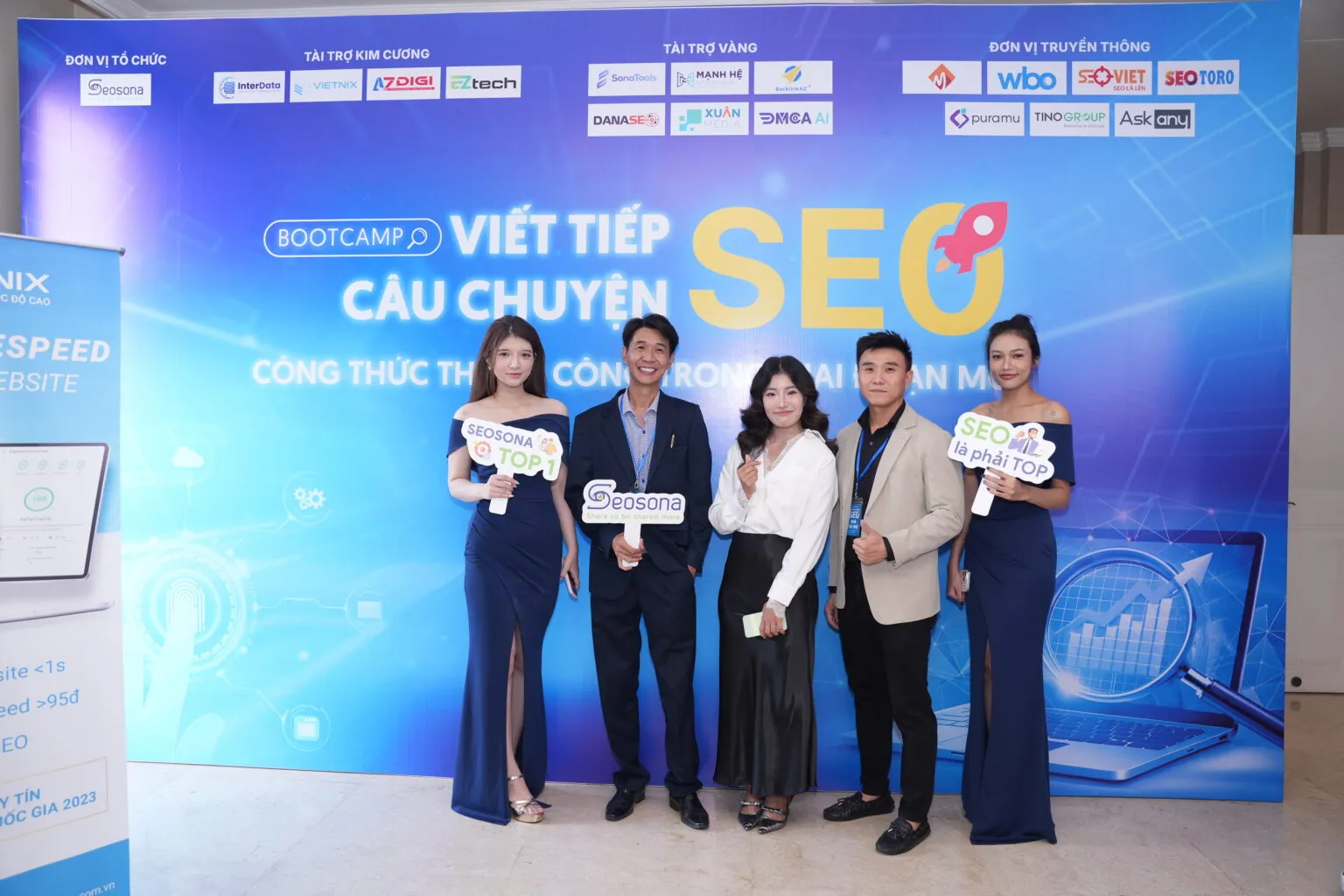 Checkin tại sự kiện "Viết Tiếp Câu Chuyện SEO 2025"