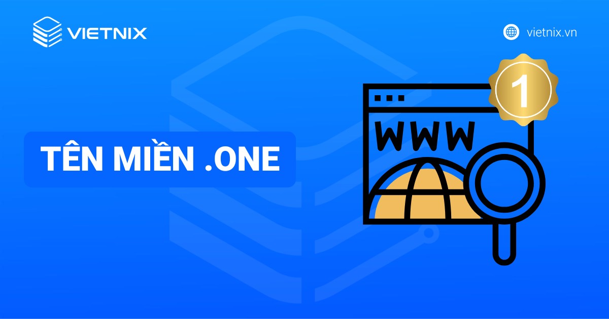 Tên miền .one là gì? Cách đăng ký tên miền .one dễ dàng
