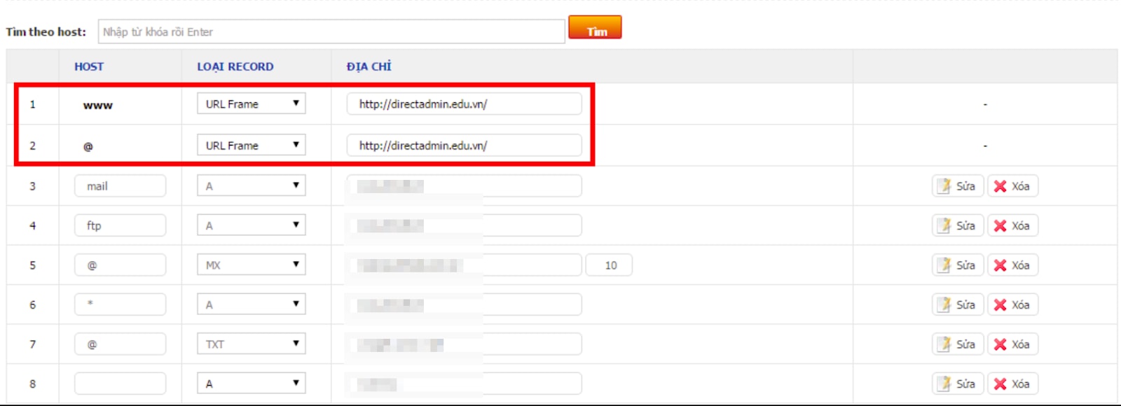 URL Frame là gì? Hướng dẫn chi tiết cách tạo bản ghi URL Frame 14 Tạo bản ghi URL Frame