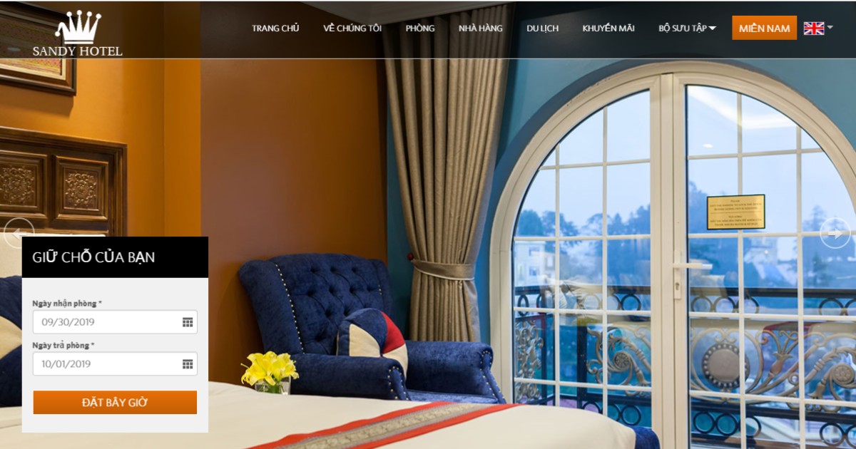 Website khách sạn