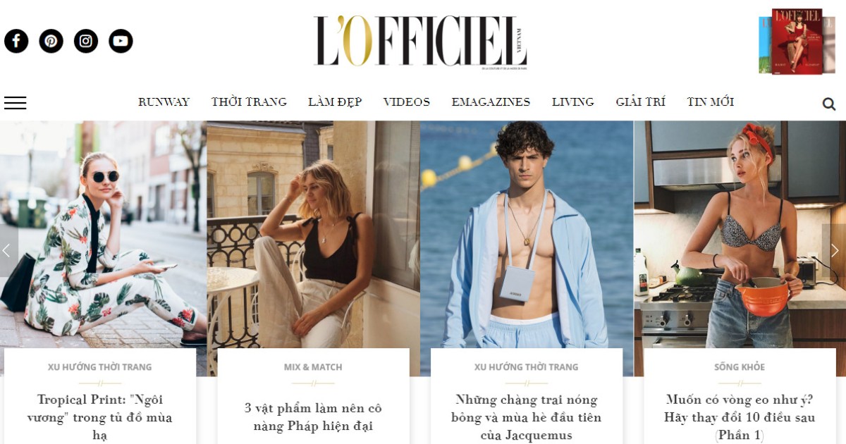 Website thời trang