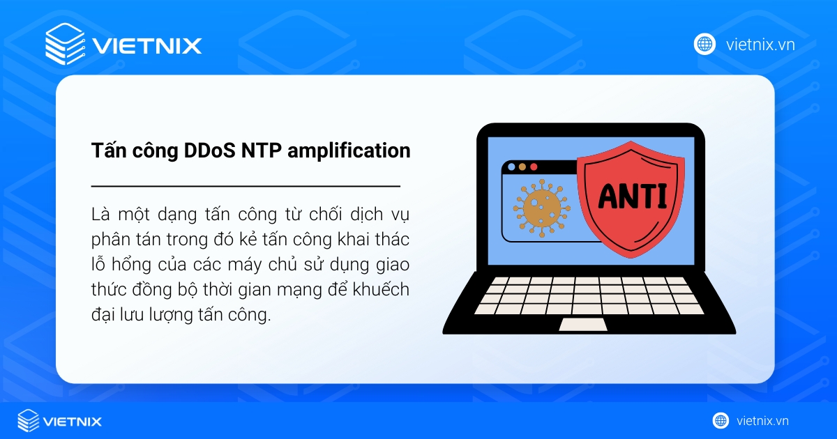 Định nghĩa tấn công DDoS NTP amplification