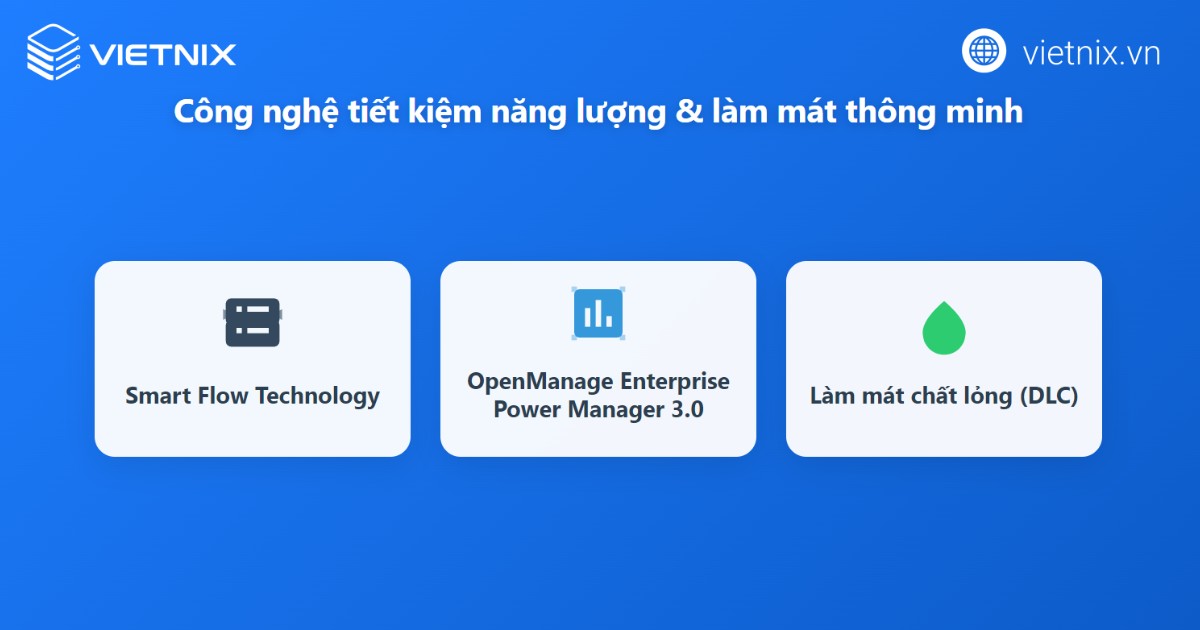 Tiết kiệm năng lượng và làm mát thông minh