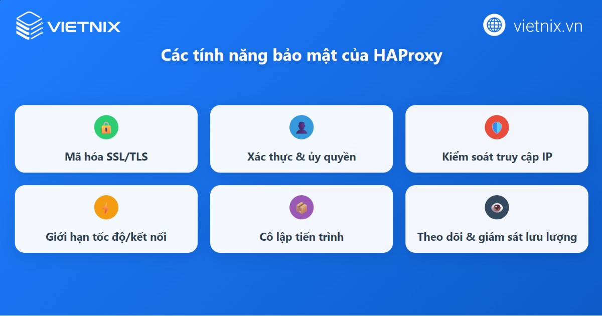 Tính năng bảo mật trong HAProxy
