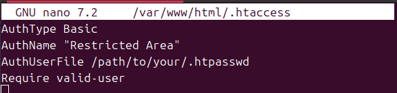 Cấu hình file .htaccess