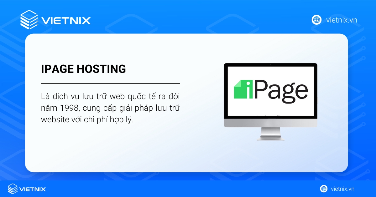 Mua hosting iPage: Hướng dẫn chi tiết & đánh giá ưu nhược điểm 27 iPage chủ yếu cung cấp dịch vụ Shared Hosting