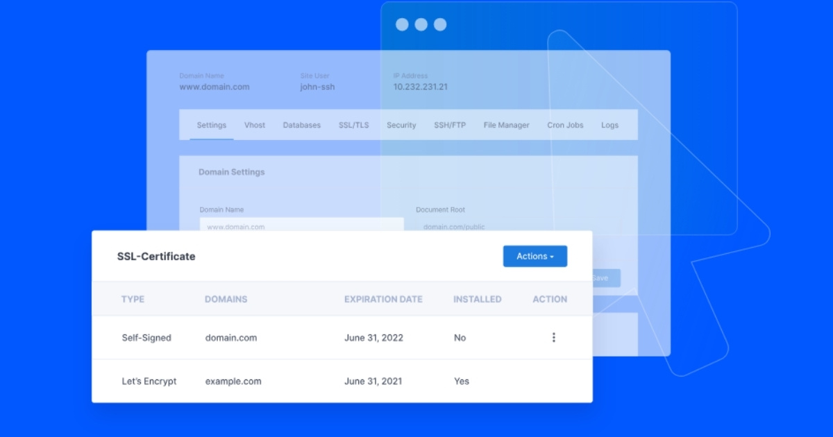 CloudPanel là một bảng điều khiển quản lý máy chủ thế hệ mới