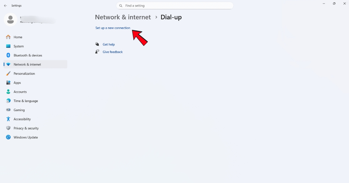 PPPoE là gì? Vai trò và ứng dụng của giao thức kết nối PPPoE 54 Sau đó click vào Set up a new connection