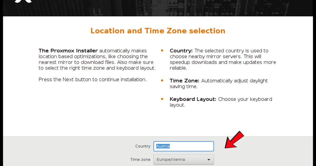 Proxmox là gì? Tính năng nổi bật và hướng dẫn cài đặt Proxmox VE chi tiết 39 Khai báo thông tin và cấu hình cài đặt