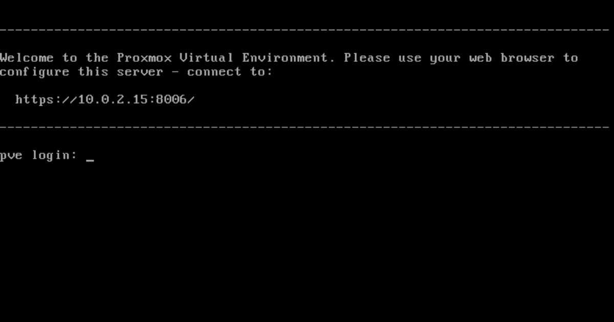 Proxmox là gì? Tính năng nổi bật và hướng dẫn cài đặt Proxmox VE chi tiết 42 Đăng nhập giao diện web Proxmox