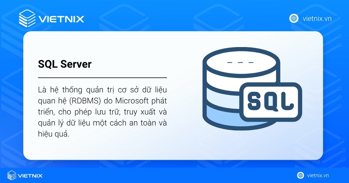sql server la gi 1 1