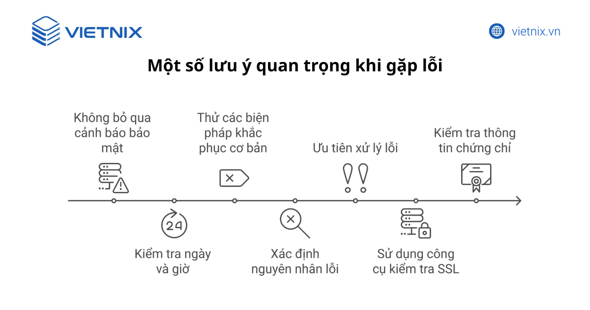 Lỗi SSL Handshake Failed là gì? Hướng dẫn chi tiết cách khắc phục lỗi SSL Handshake Failed 19 Một số lưu ý quan trọng khi gặp lỗi SSL Handshake Failed