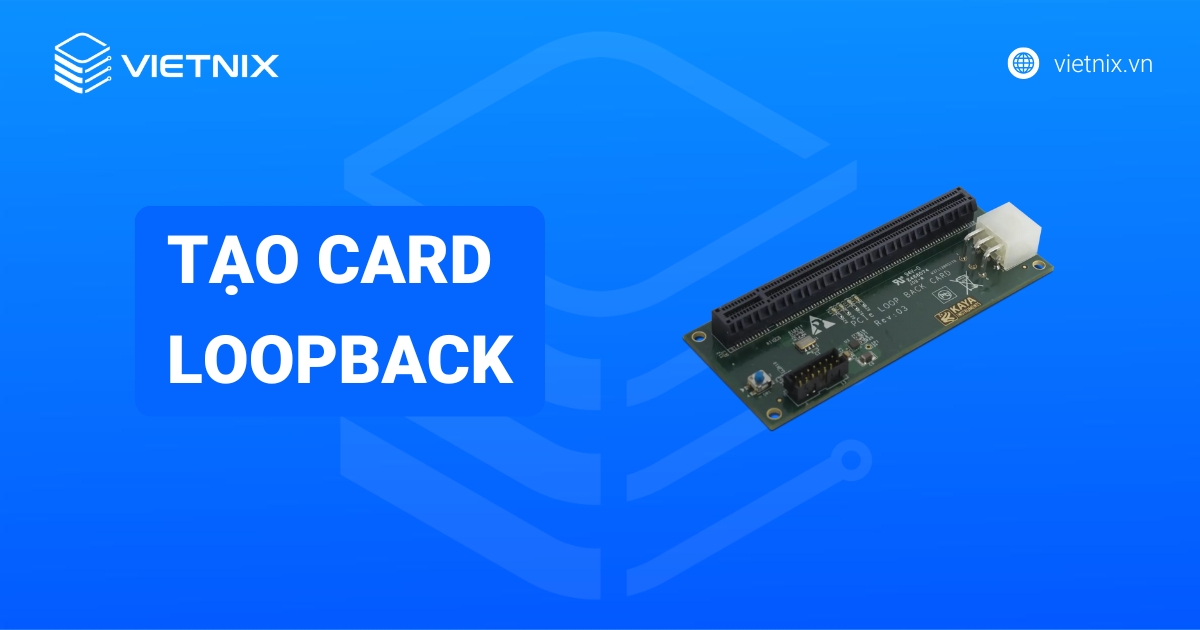 Cách tạo card loopback trên Windows
