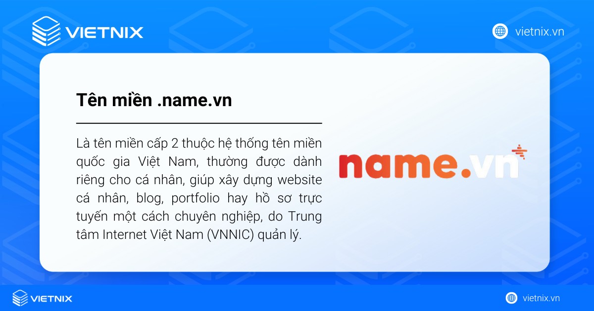 Tên miền .name.vn là gì?